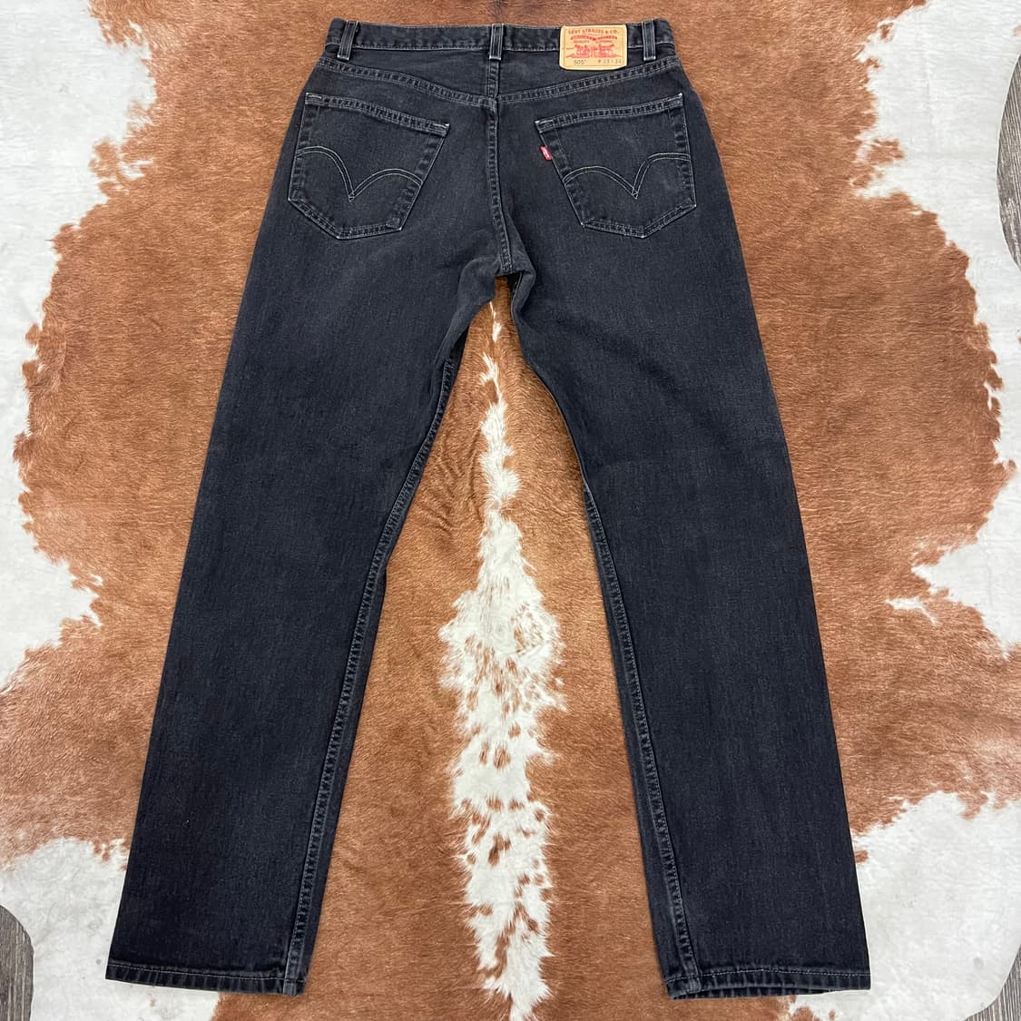 00's Levi's 505 블랙 w33l34 상품이미지8