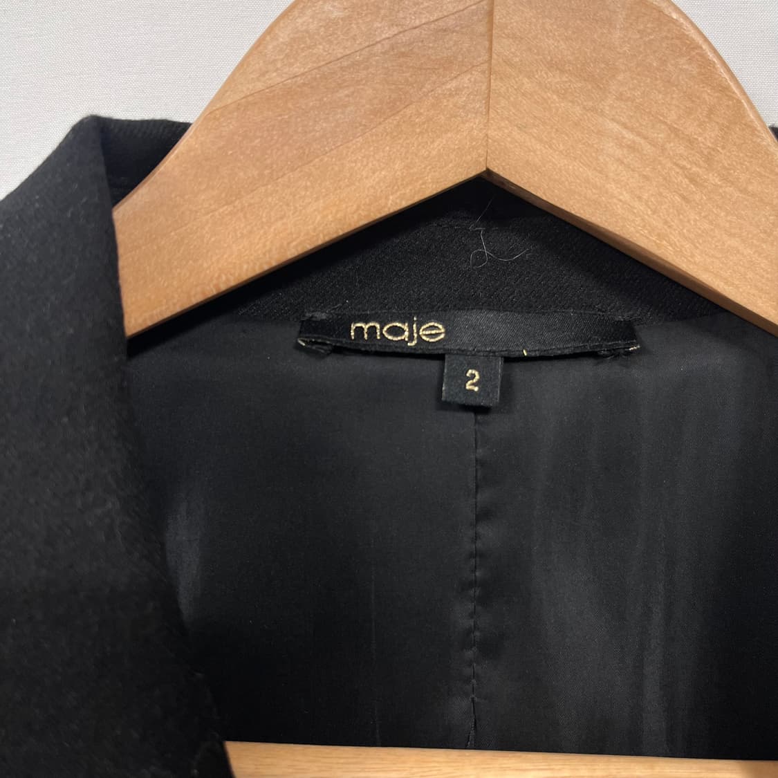 마쥬(MAJE) 언발란스 버튼 롱원피스 상품이미지7