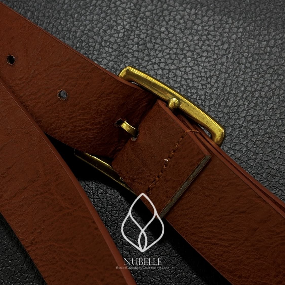 🌗 Arrow cow hair belt / 화살표 카우 호피 가죽 벨트 상품이미지6
