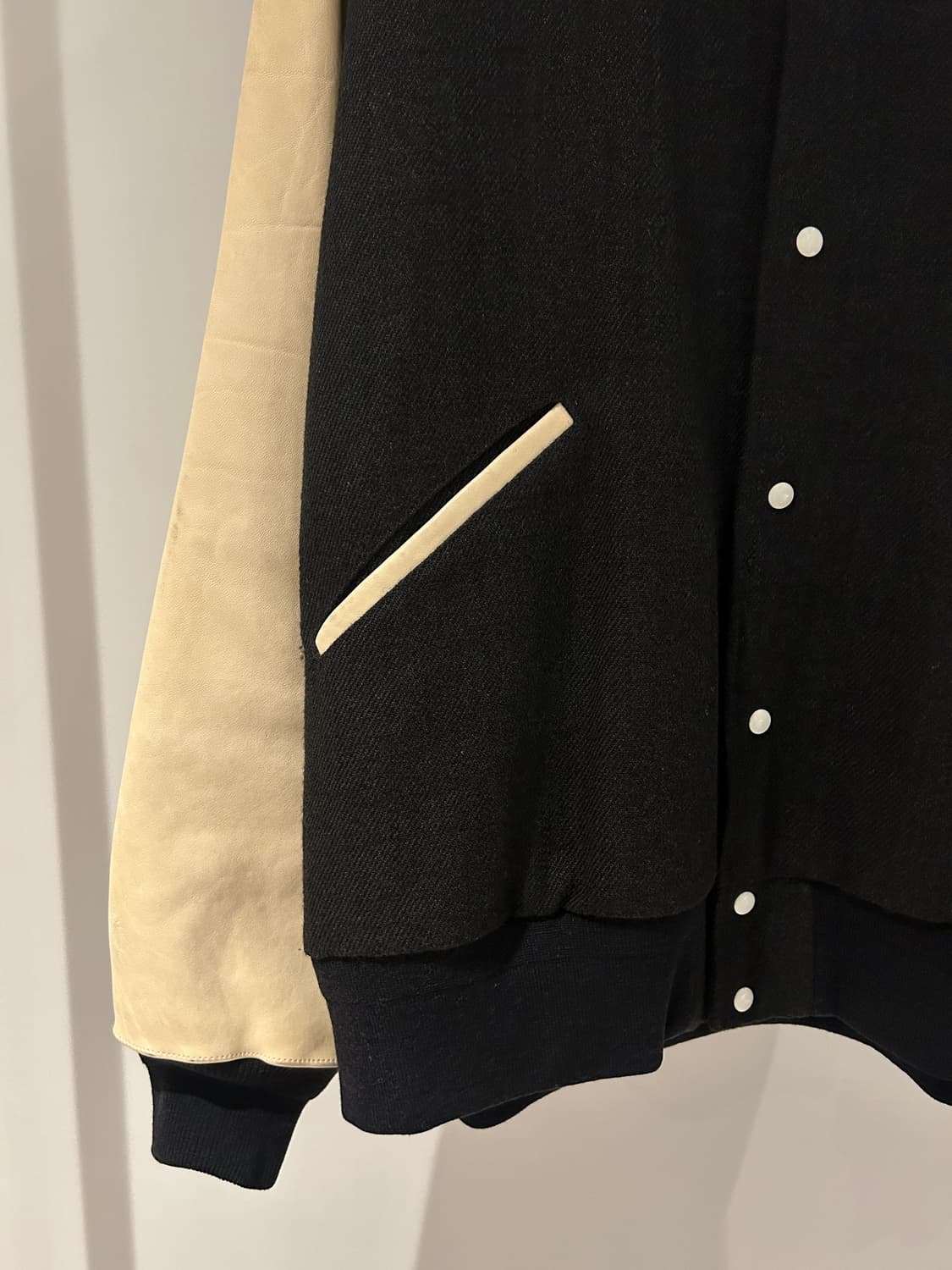 Visvim Wool Leather Varsity Jacket 상품이미지2