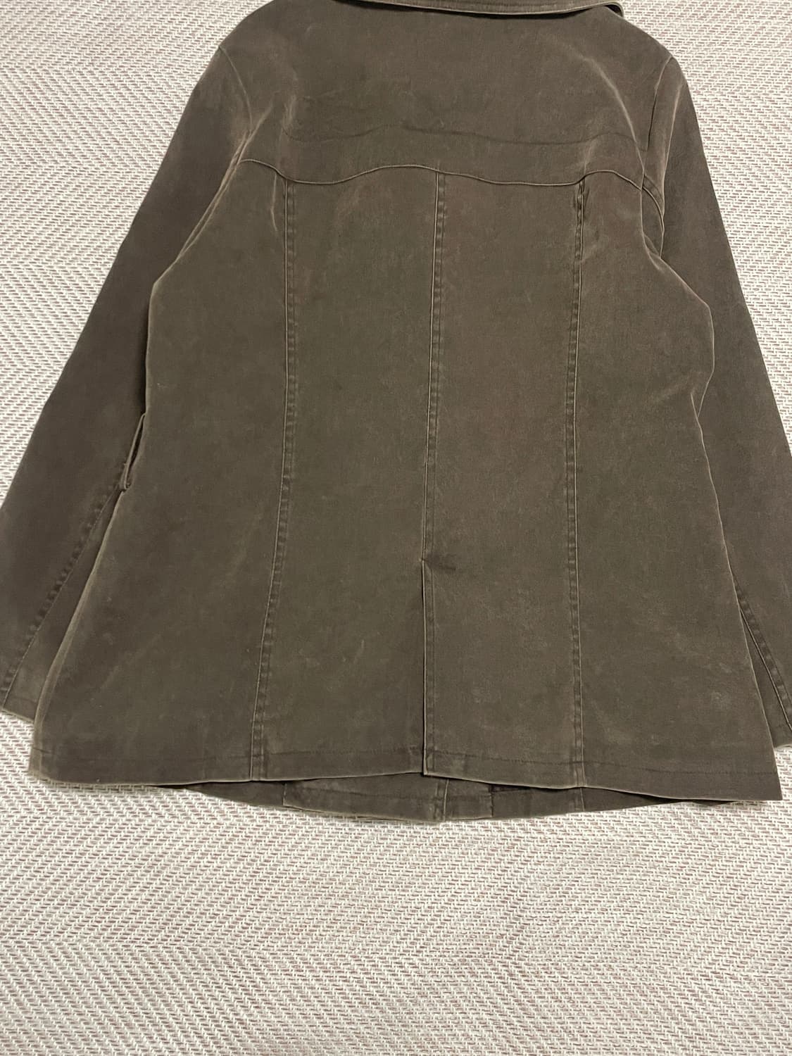 CHISOTTO 피치 워싱 코튼 더블브레스티드 자켓 J03275 상품이미지9