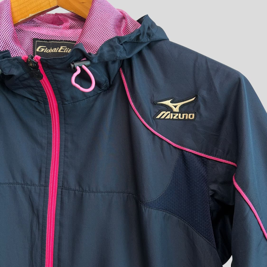 (0)미즈노 베이스볼 글로벌 엘리트 반팔 윈드브레이커  상품이미지3