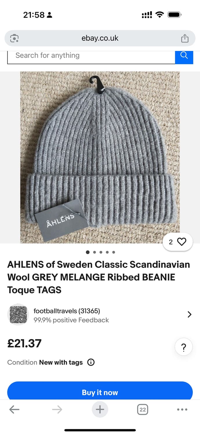 빈티지 AHLENS 퍼 모자 군밤모자 상품이미지5