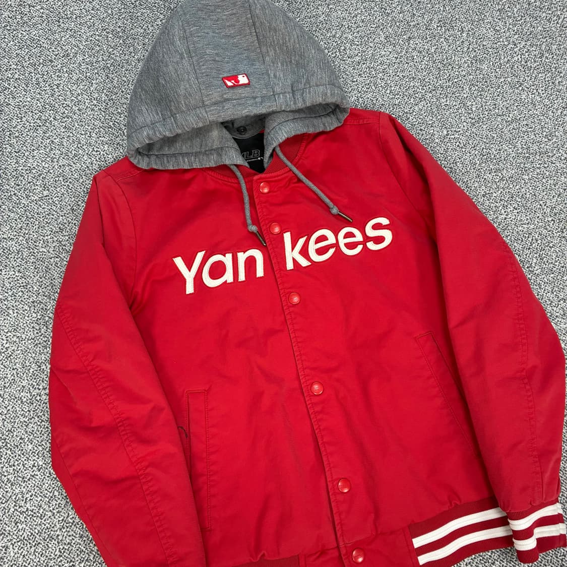  <MLB 뉴욕양키스 후드 바시티 자켓> No.1561 상품이미지4