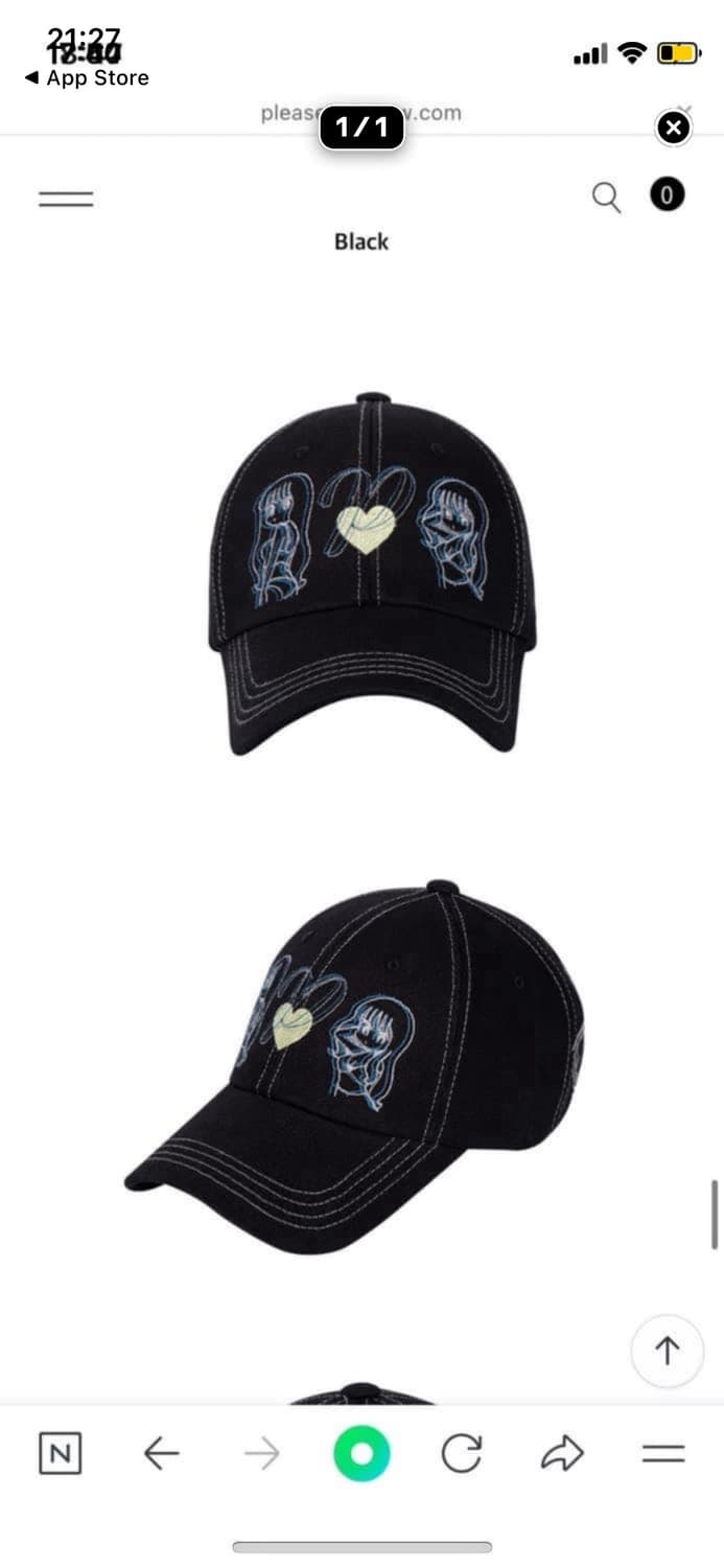 플리즈노팔로우 볼캡 상품이미지1