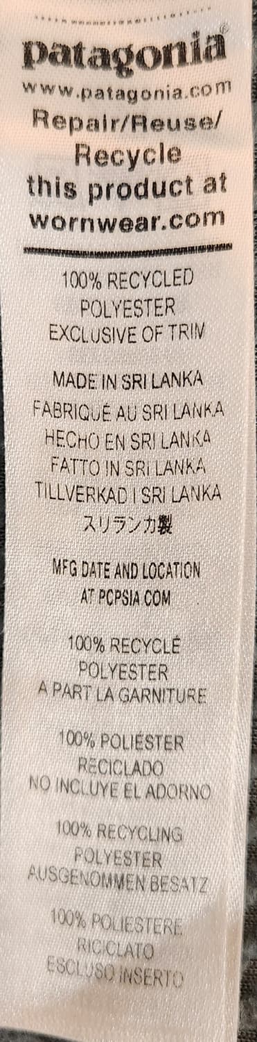 파타고니아 R1 에어 반집업 플리스 L 상품이미지5
