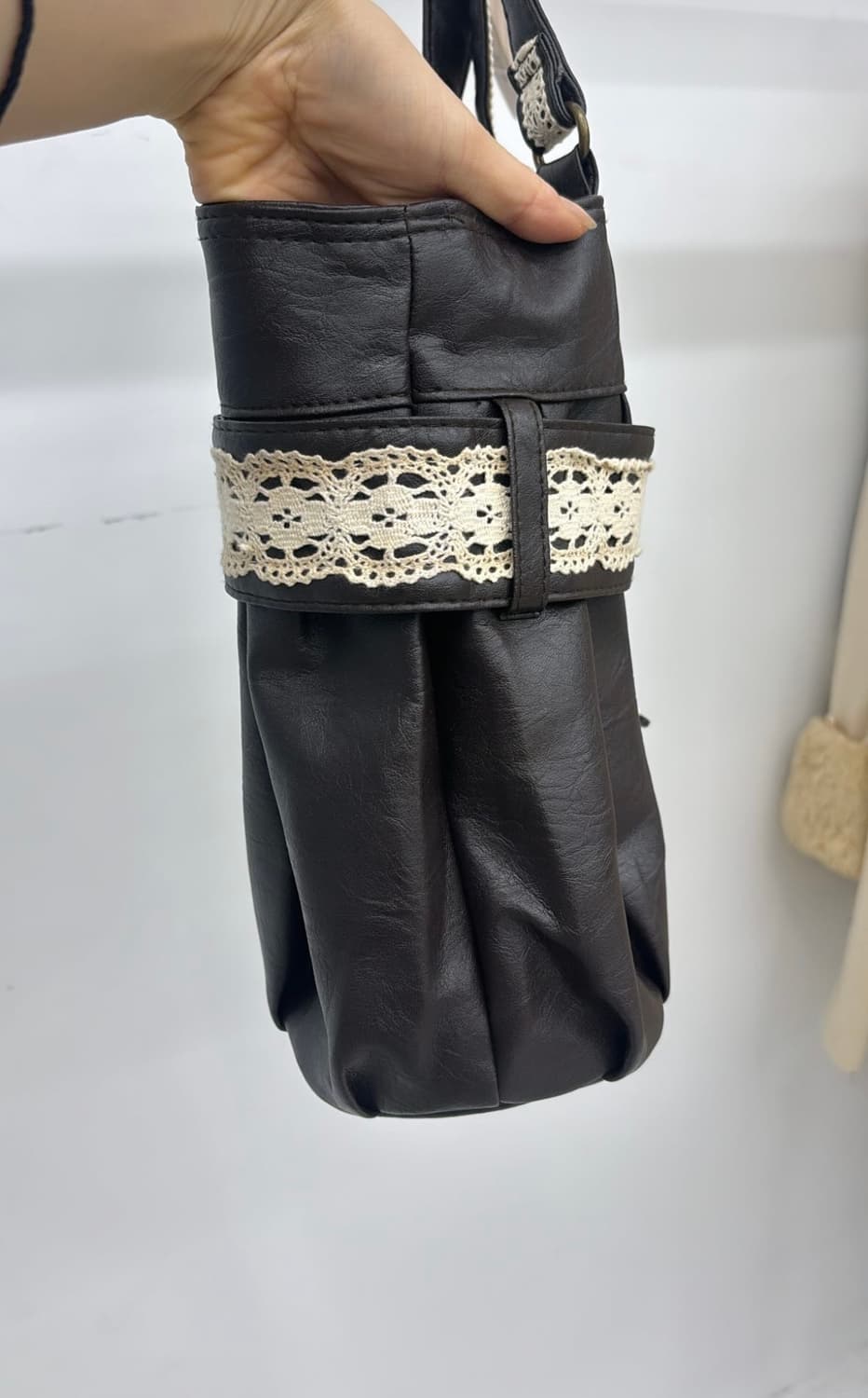 빈티지 히메 리본 토트백  상품이미지3