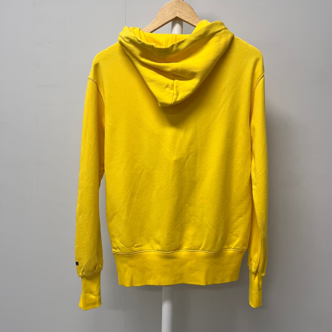 MSGM 러플 후드 맨투맨 티셔츠 노랑 S 상품이미지2