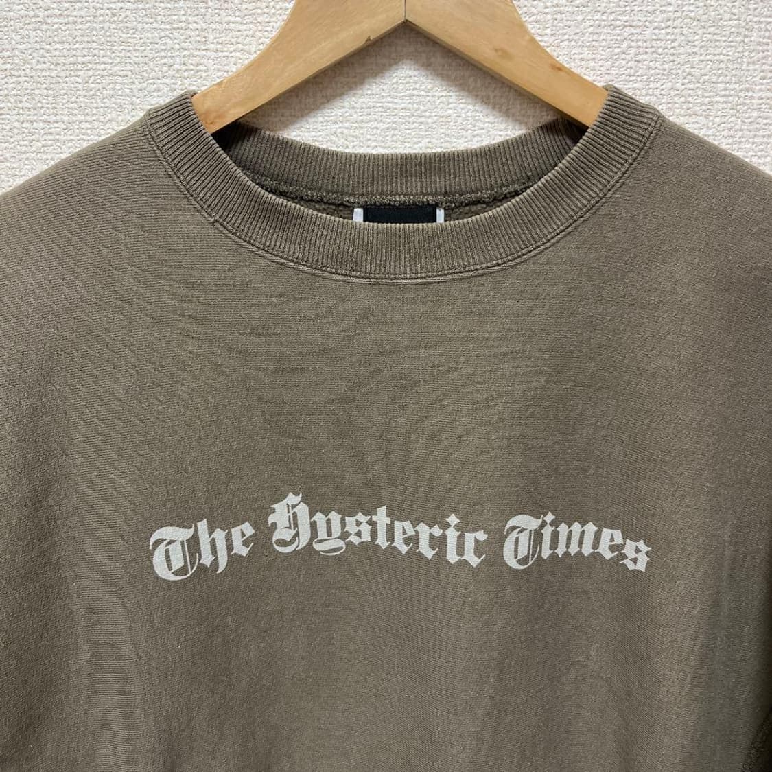 히스테릭 글래머 더 히스테릭 타임즈 백 프린트 맨투맨 상품이미지4