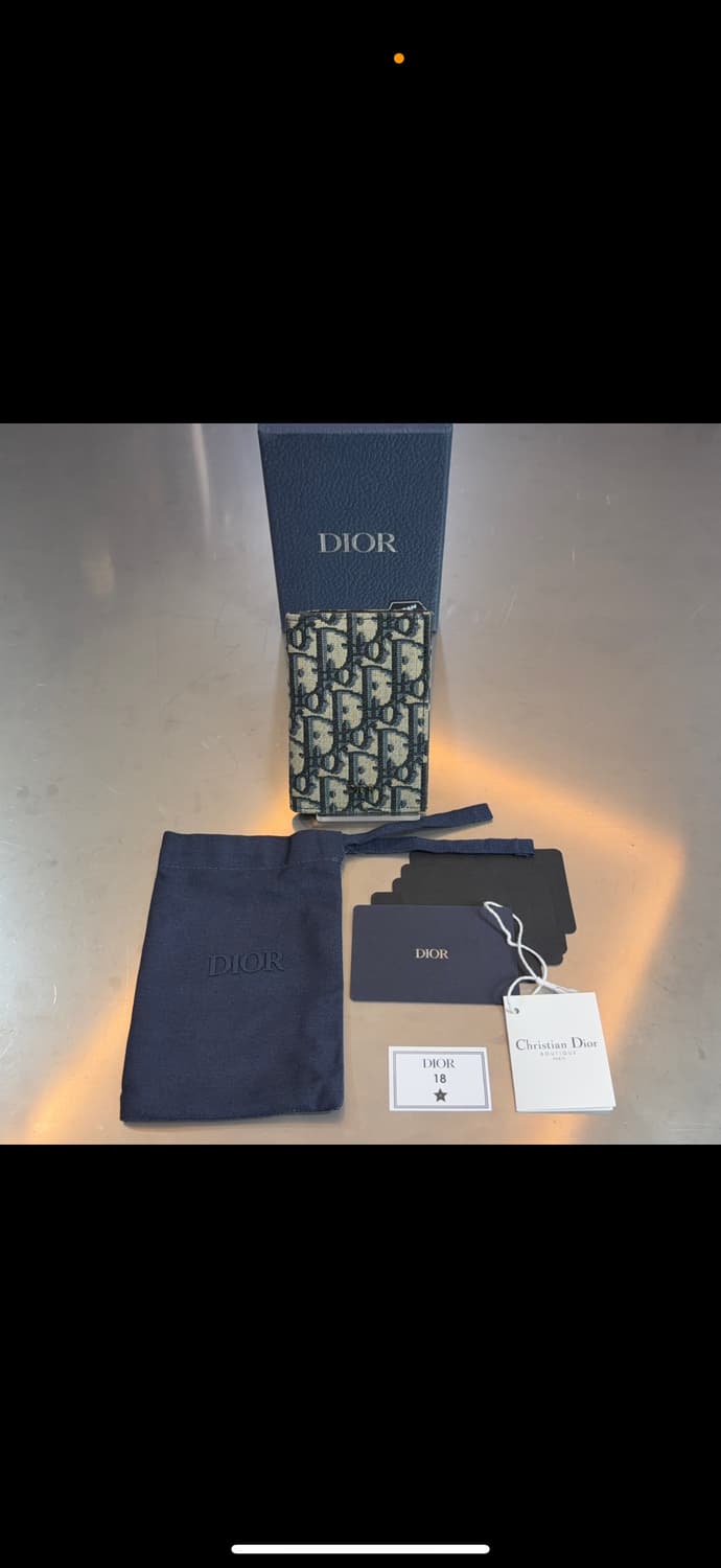 [리오브전포점] 디올 오블리크 오거나이저 카드지갑  상품이미지1