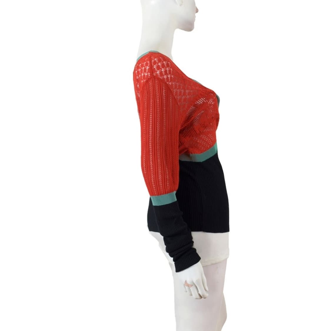 1990s Jean Paul Gaultier 코르셋 메쉬 가디건 상품이미지5