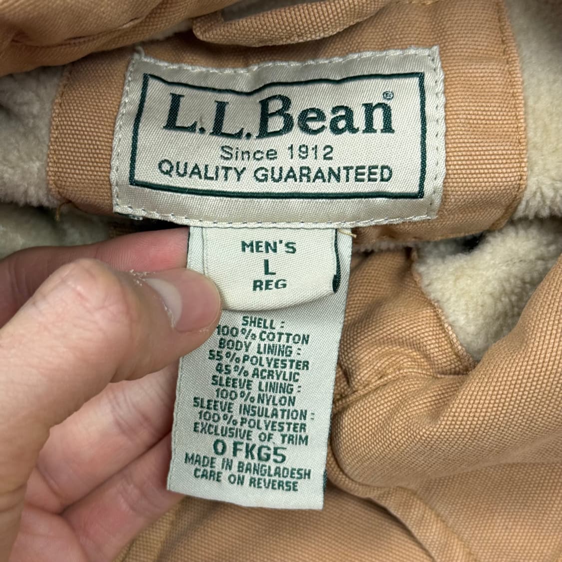 (105) 엘엘빈 코튼 쉐르파 자켓 상품이미지7