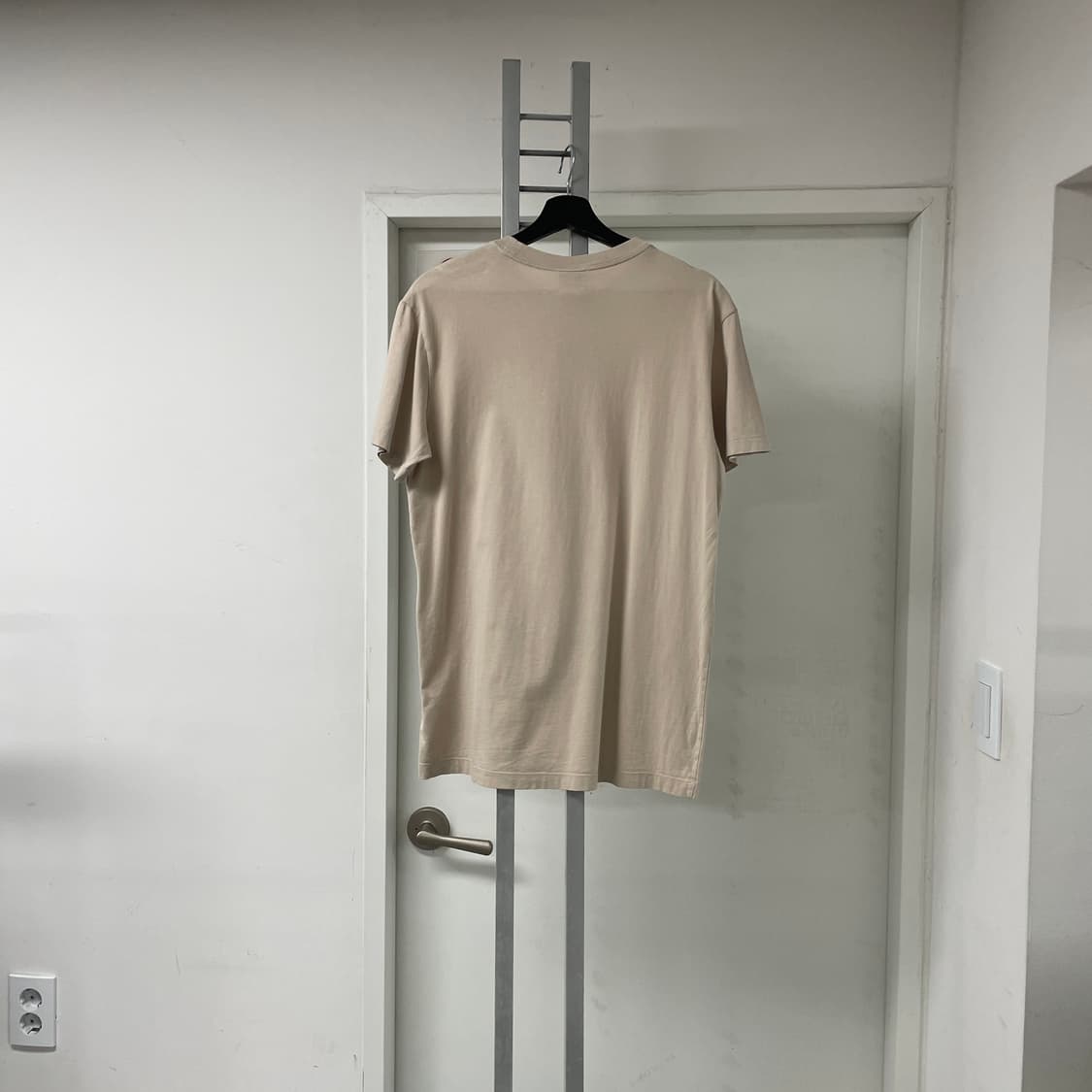 나이키 스우시 반팔 티셔츠 베이지 S 상품이미지5