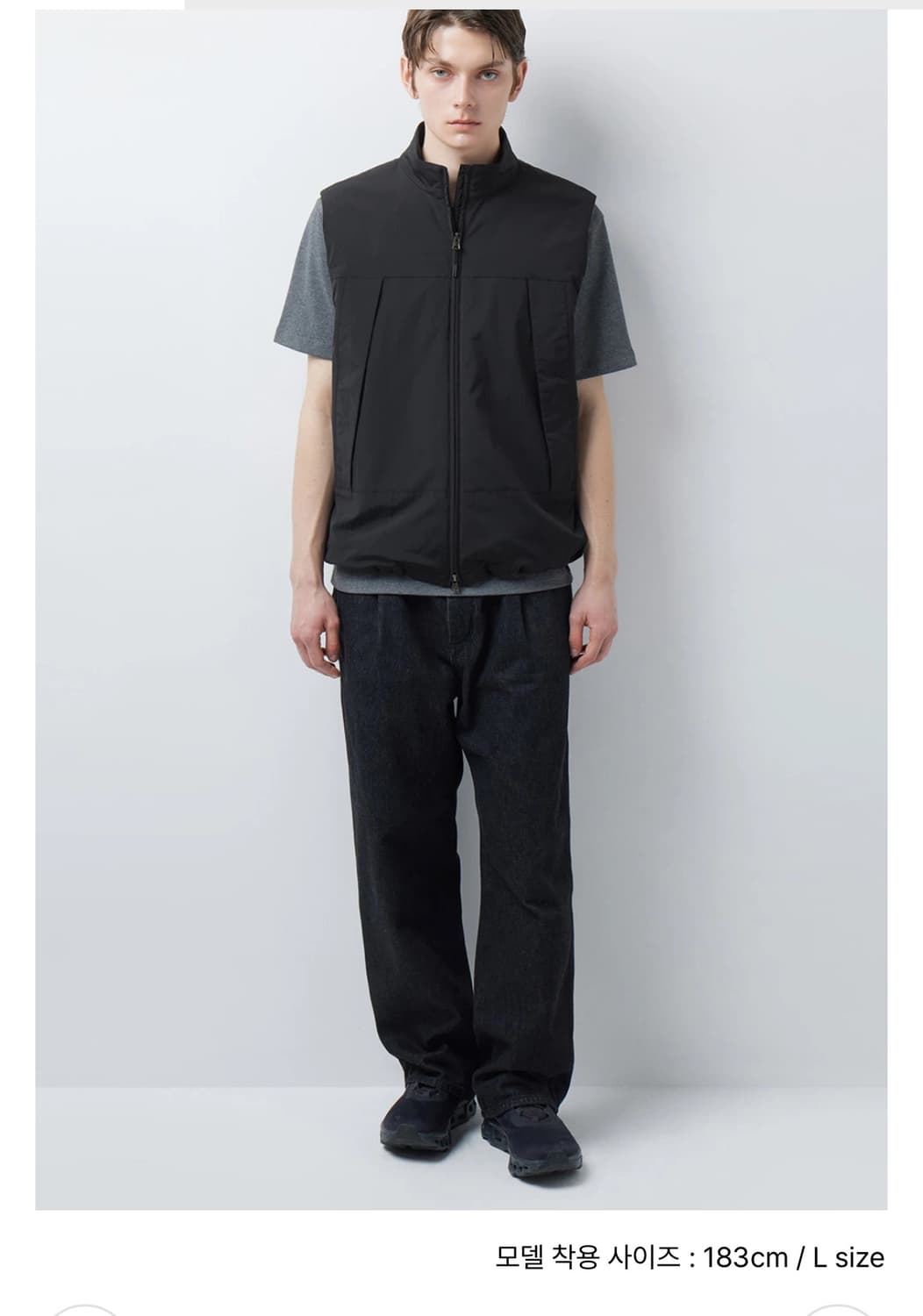 247시리즈 프리마로프트 패딩 베스트 블랙 L 상품이미지7