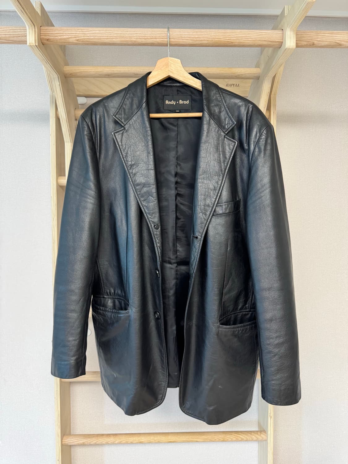 (105)소가죽 카코트 가죽 자켓 상품이미지1