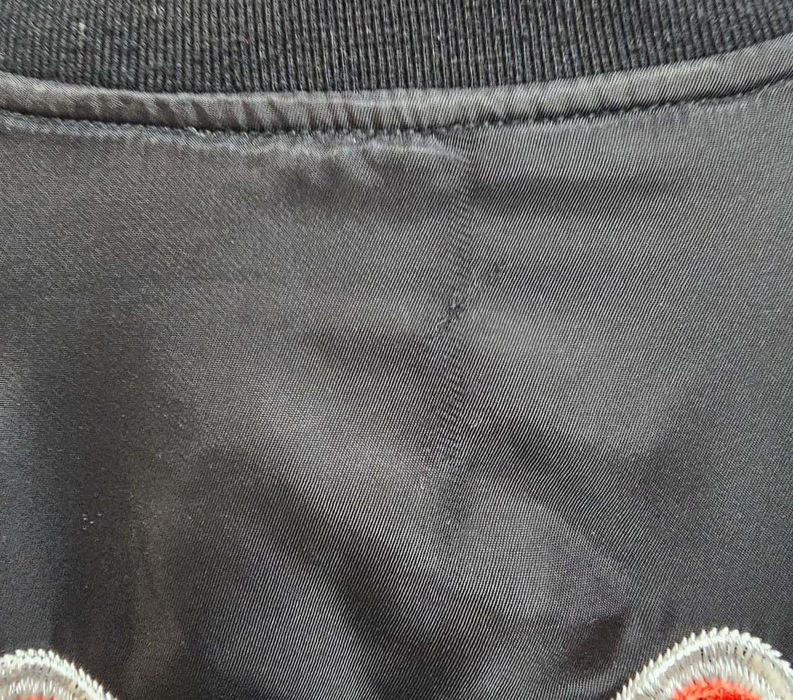 베이프 샤크 ma-1 항공점퍼 2XL 국내100정도 상품이미지8