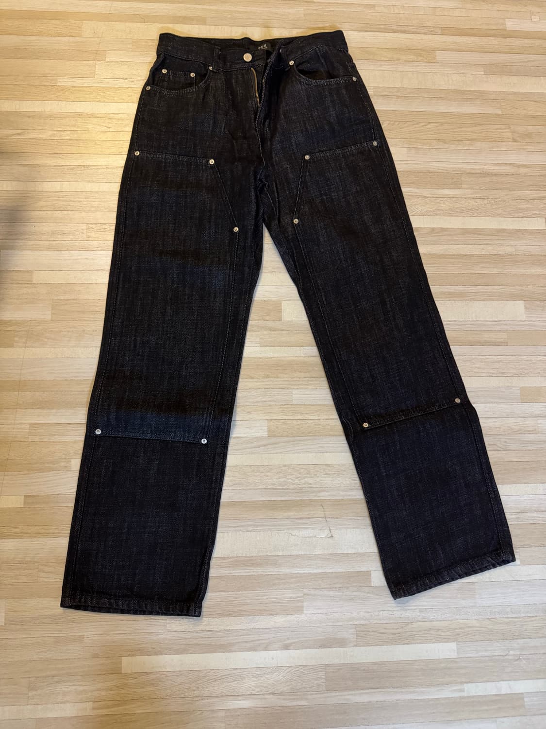 TDH 블랙 생지 데님 상품이미지1