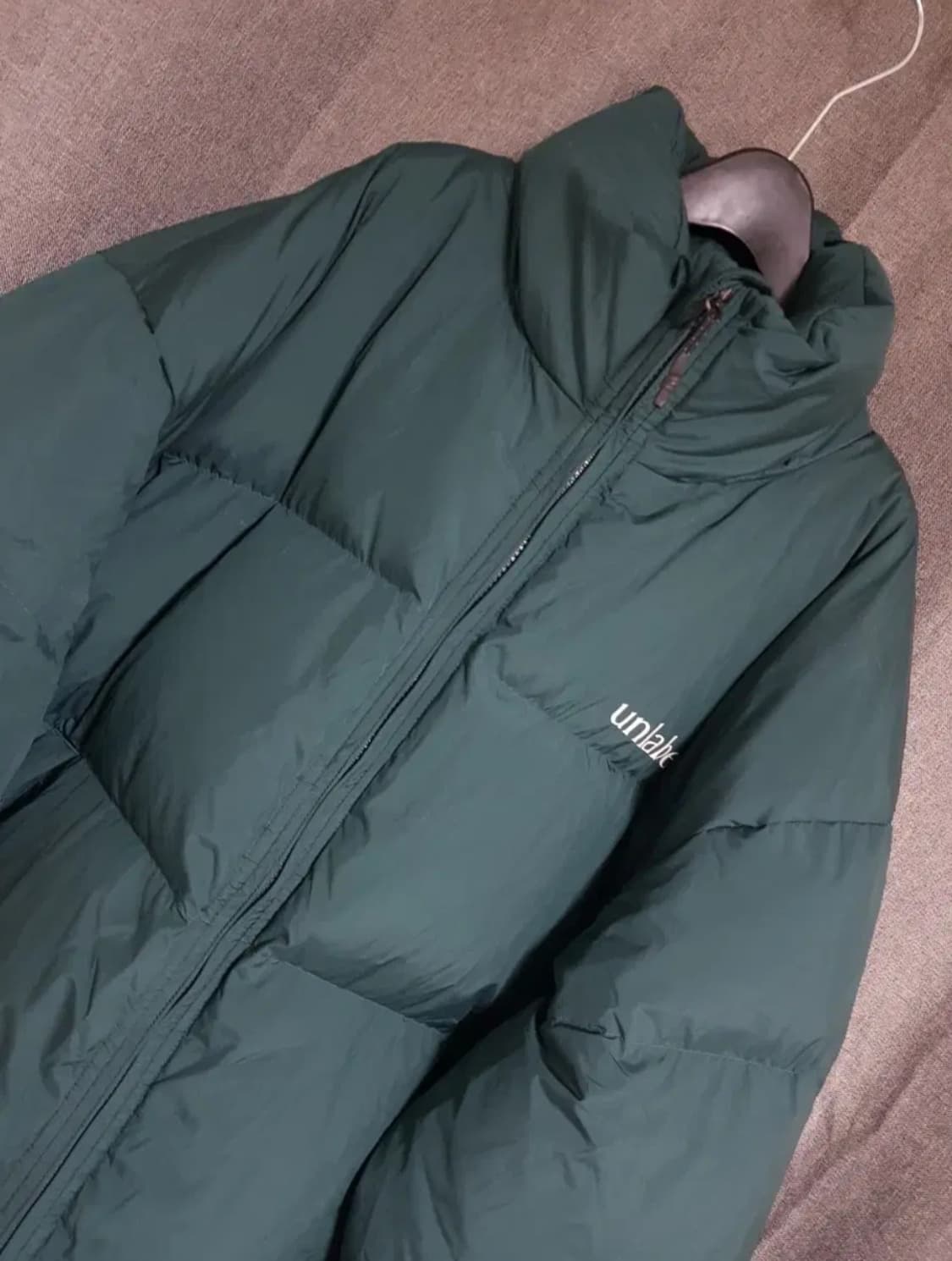 언레이블 덕다운 숏패딩 L 상품이미지6