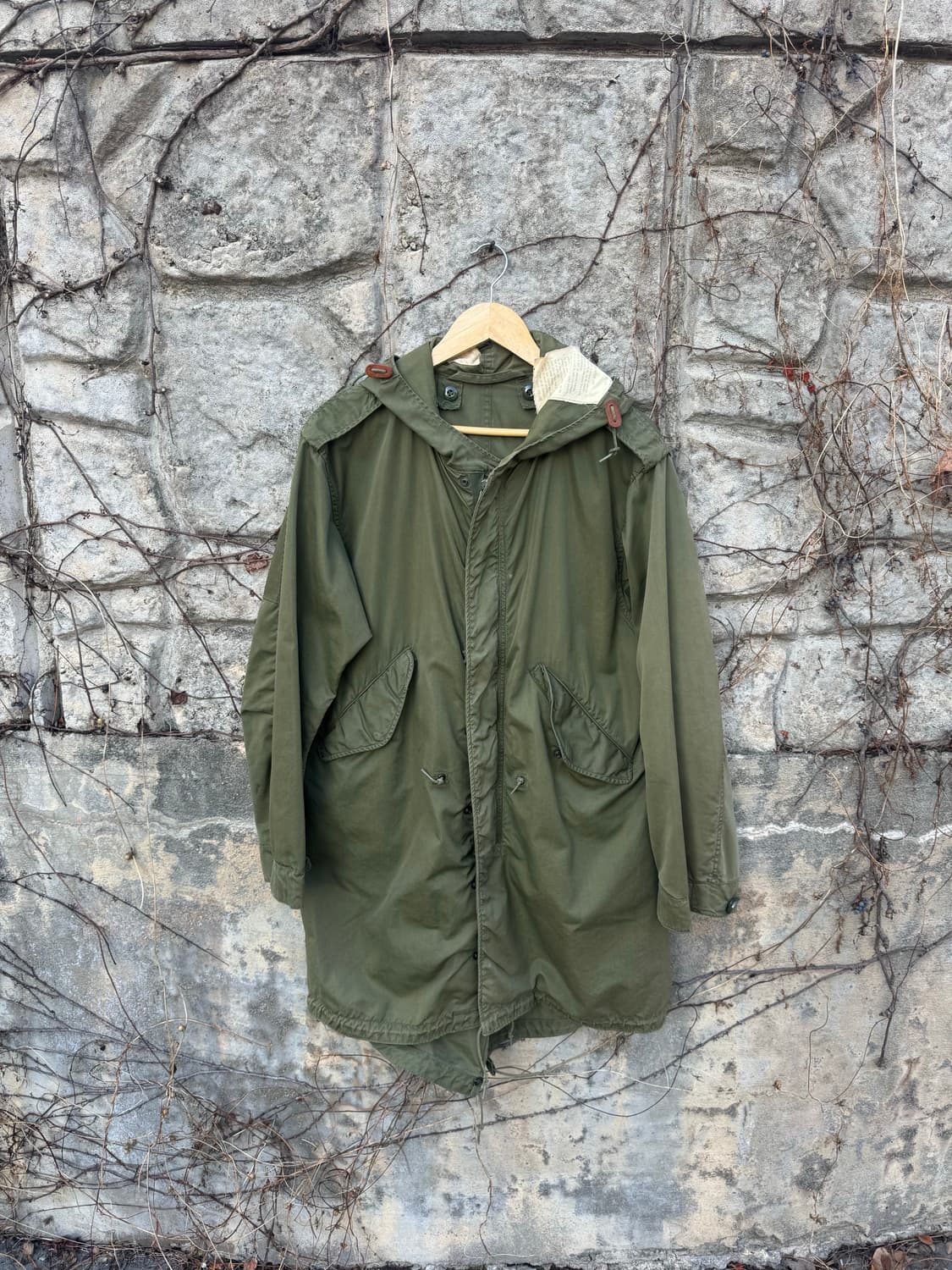 60s m51 미군 오리지널 피쉬테일 파카 쉘 m65 자켓 코트 상품이미지1