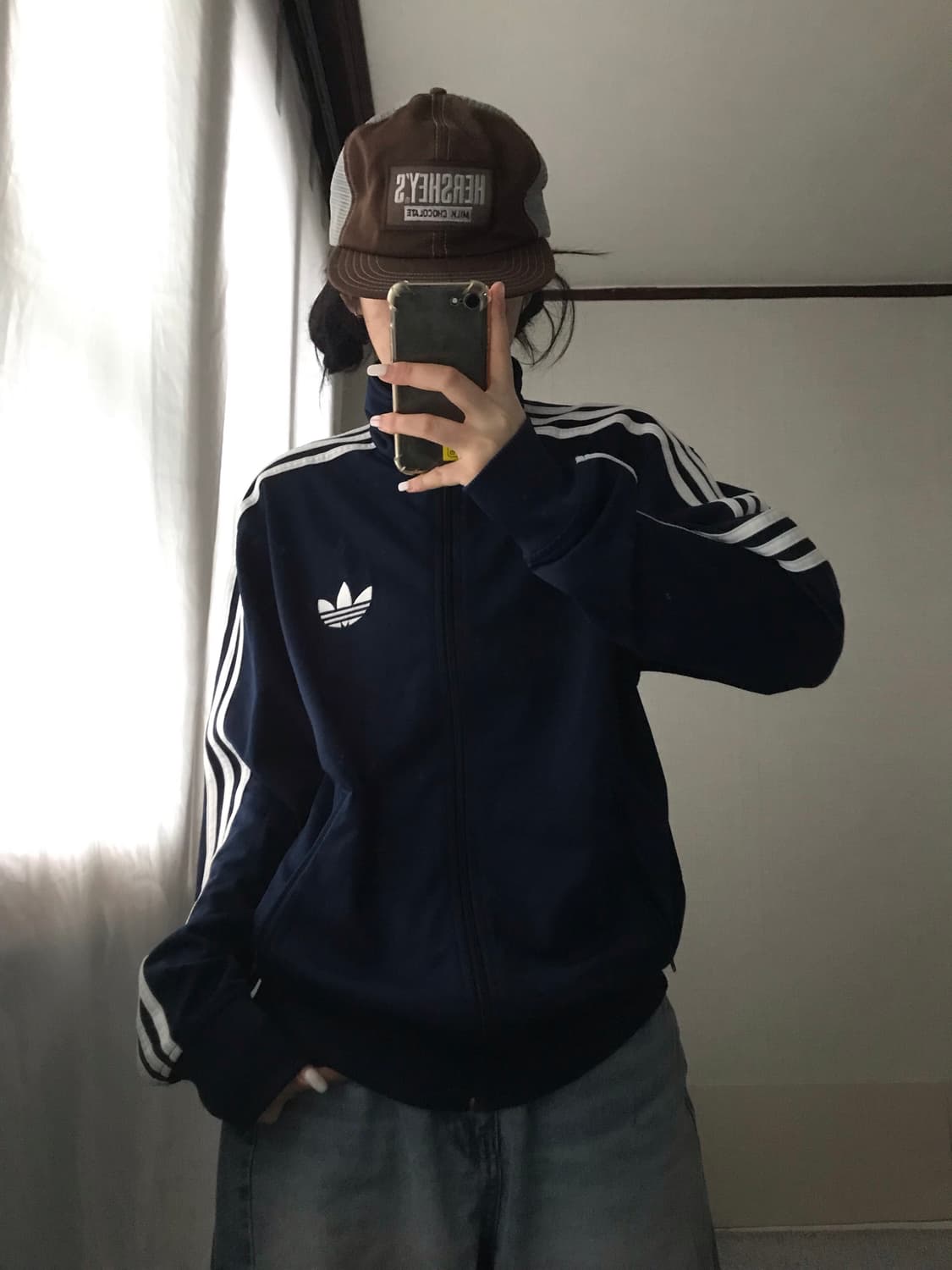 아디다스 네이비 구파이어버드 져지 상품이미지2