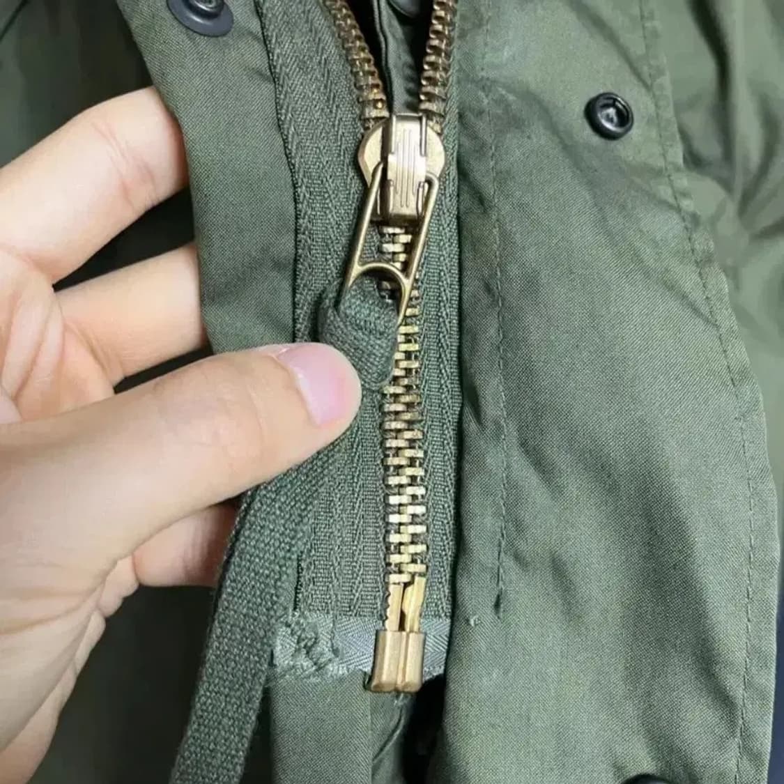 M65 피쉬테일 파카 데드스탁 M 팔아요! 상품이미지5