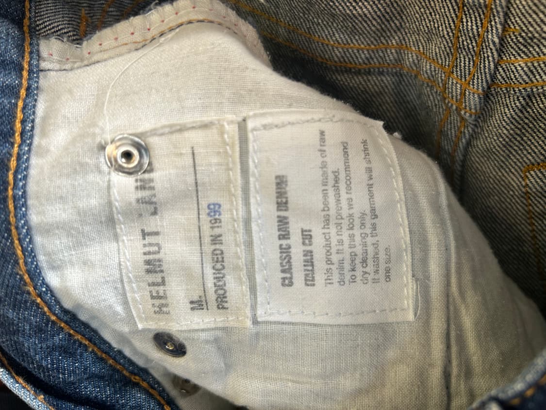 Helmut lang 1999 데님진 상품이미지4