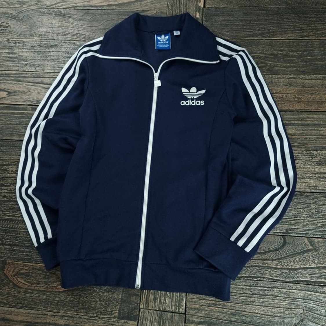 [아디다스] 유로파 져지 트랙탑 집업 자켓 네이비 M19002 상품이미지1