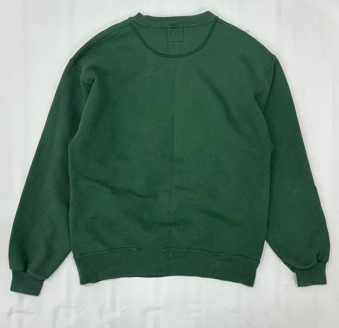 USA 그린 보헤미안 패치 빈티지 기모 맨투맨 그런지 핀터 상품이미지3