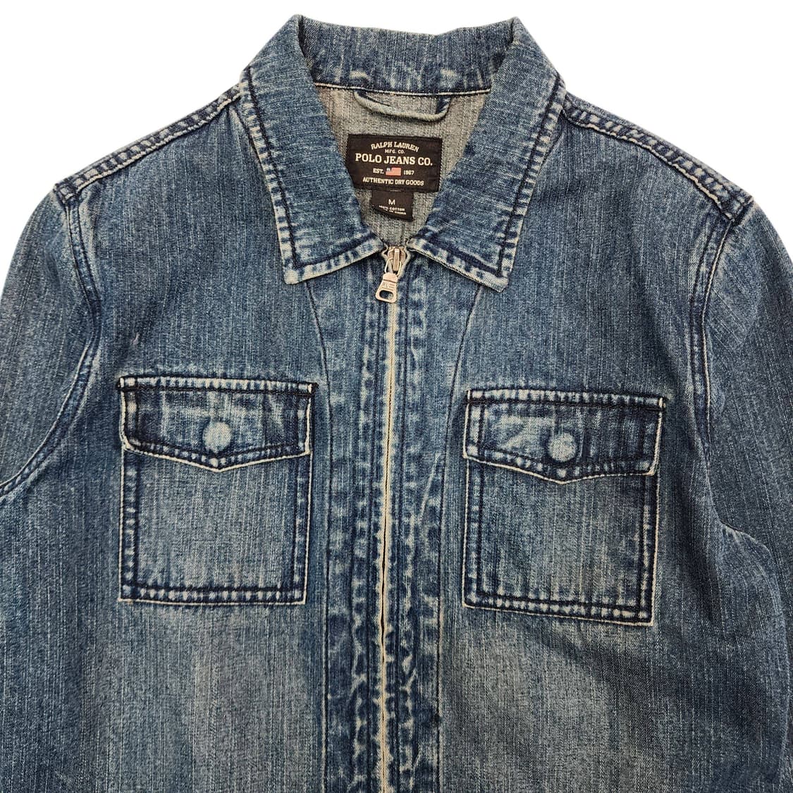 M Polo Ralph Lauren 폴로 데님 집업 자켓 상품이미지2