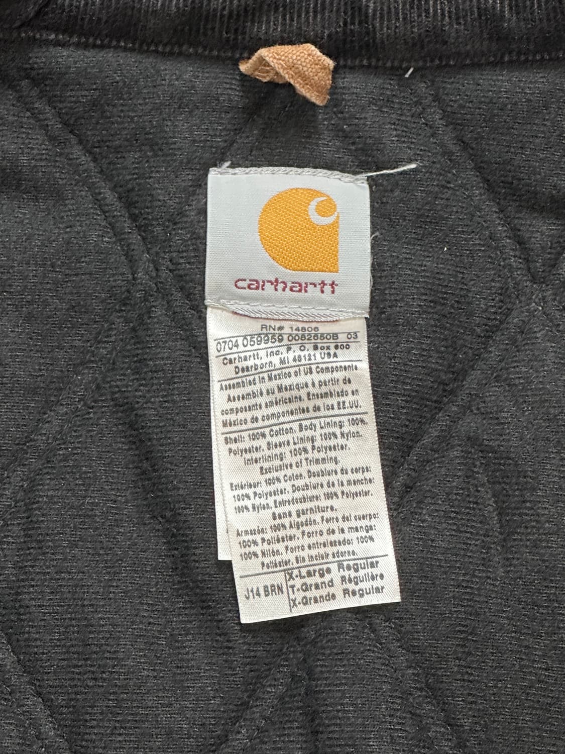 00’s OG 칼하트 J14 산타페 칼하트 BRN 디트로이트 상품이미지9