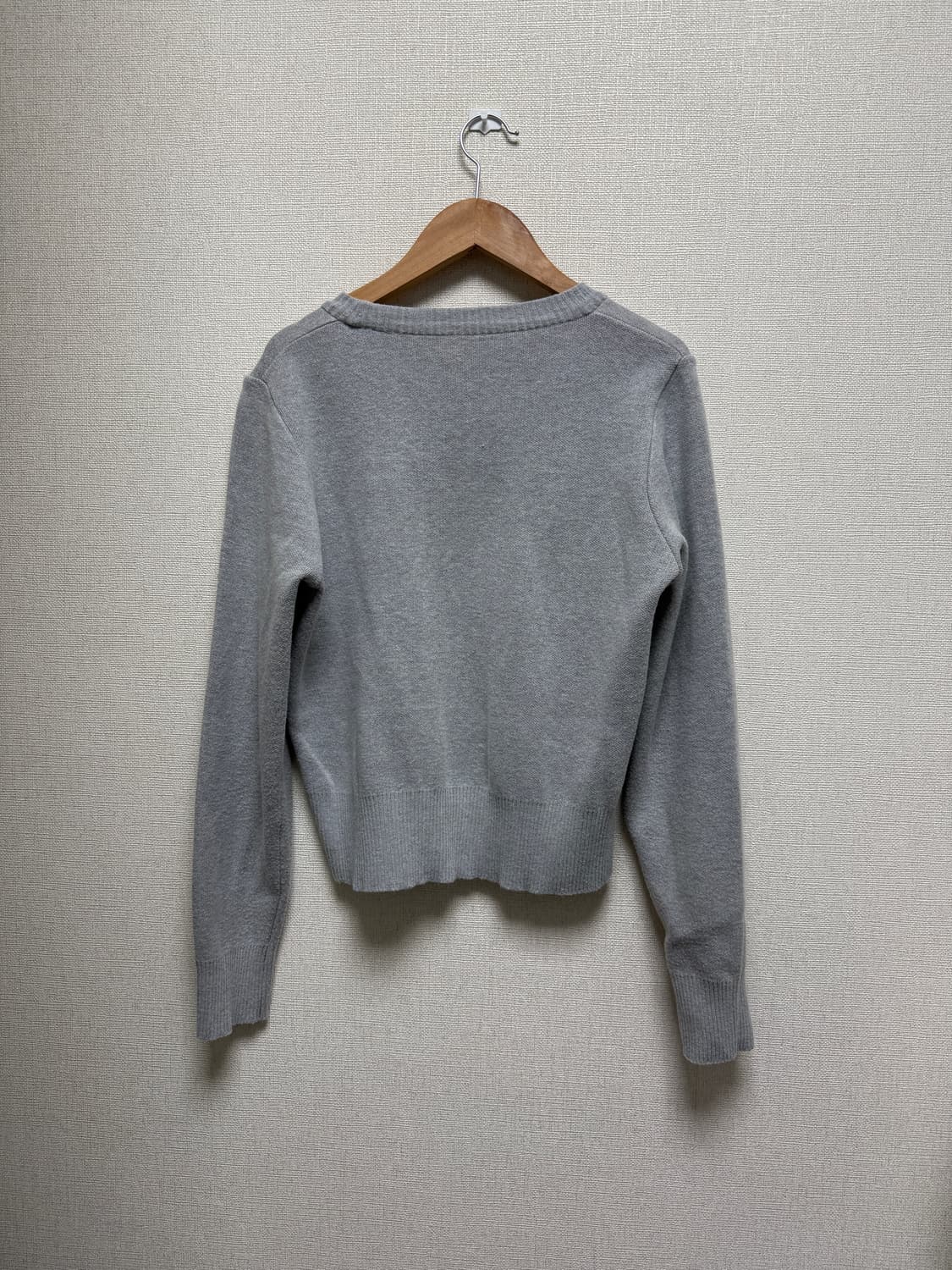 Vintage / 그레이 하트 맨투맨 상품이미지2