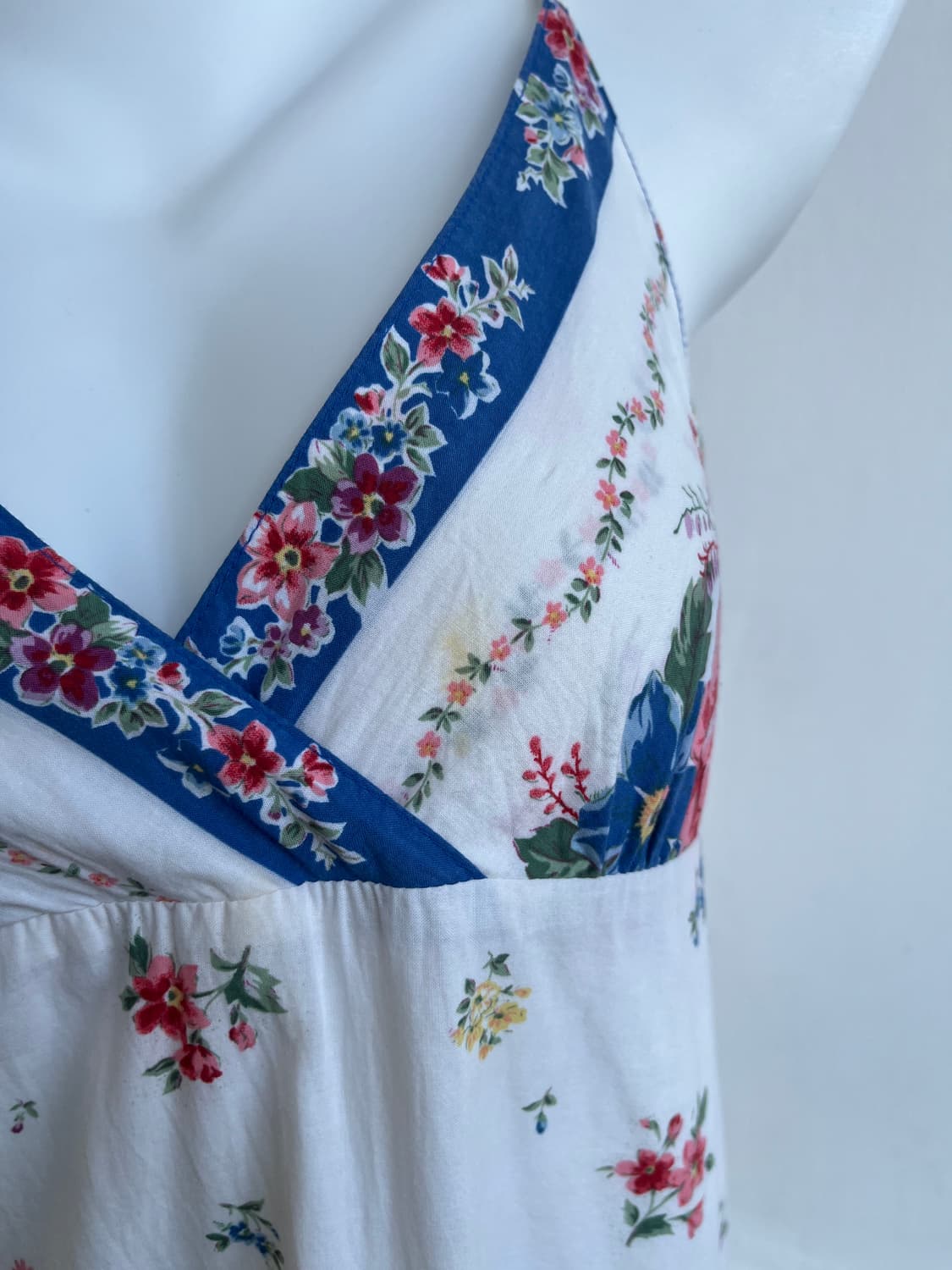 아이보리 플로럴 슬립 맥시 원피스 상품이미지3