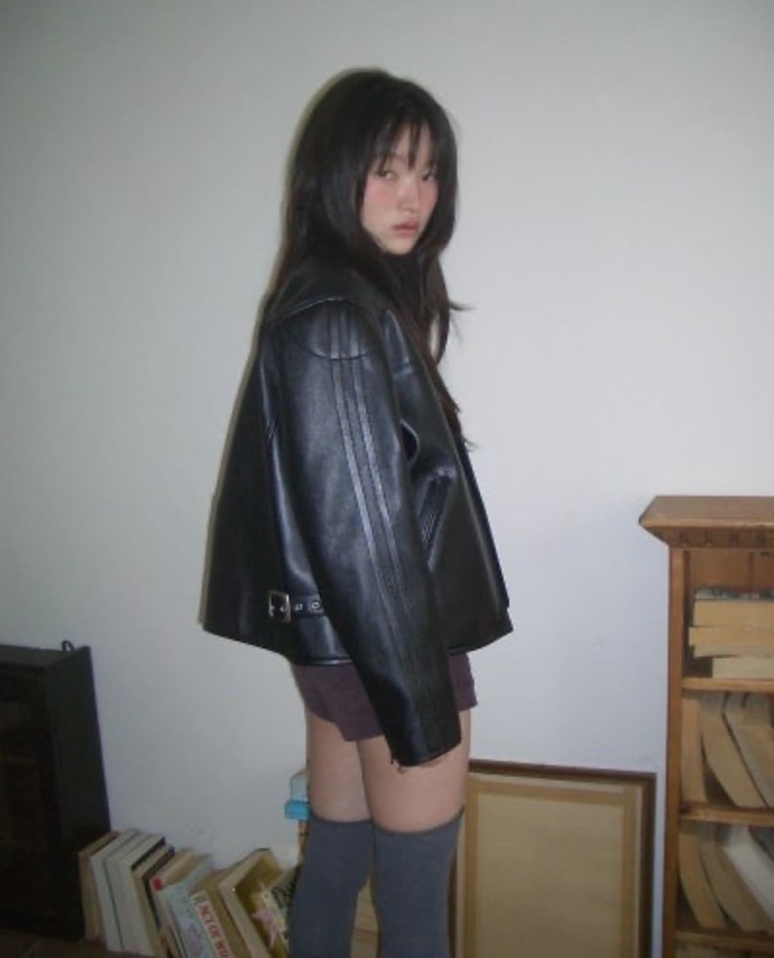 데어드 레이싱 레더자켓 상품이미지1