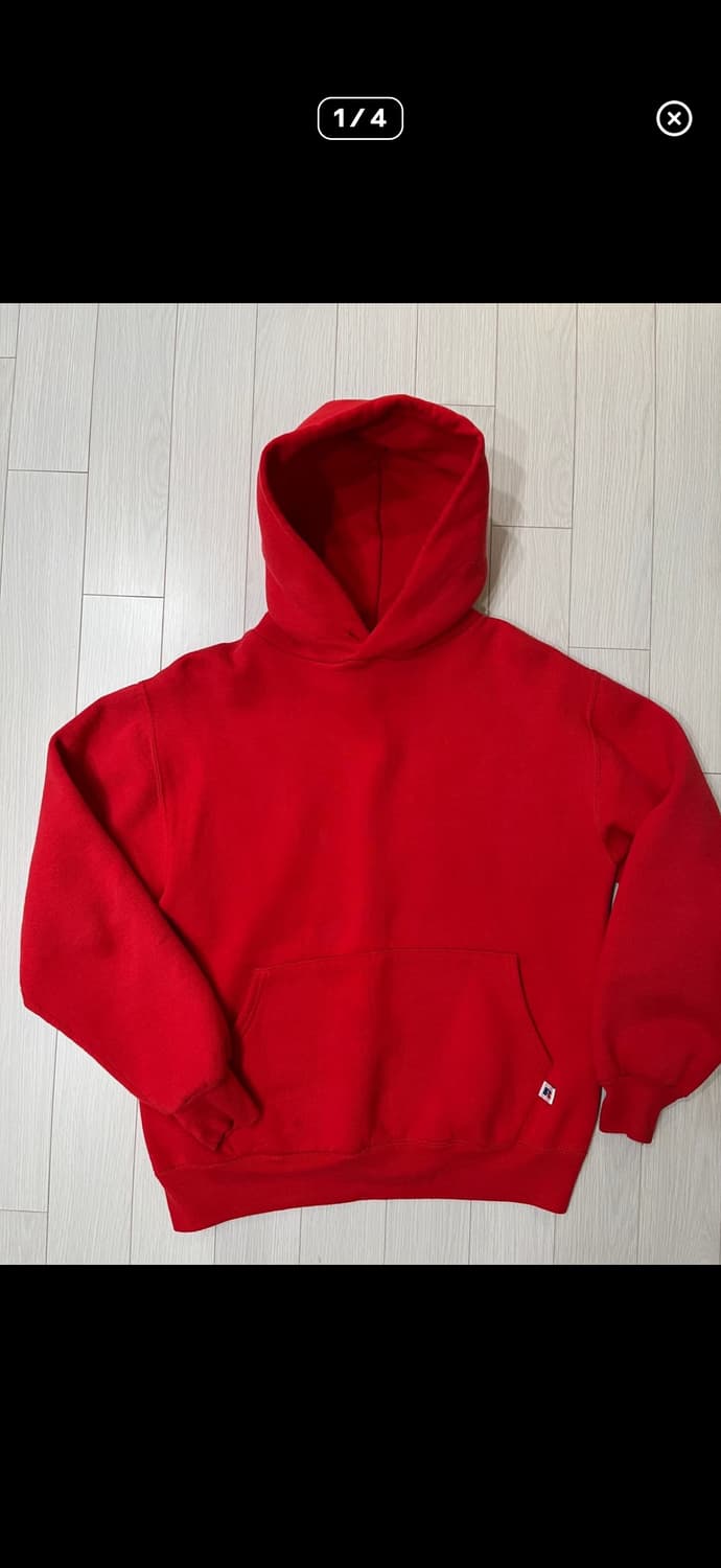 90s 빈티지 러셀 후드 M 상품이미지1