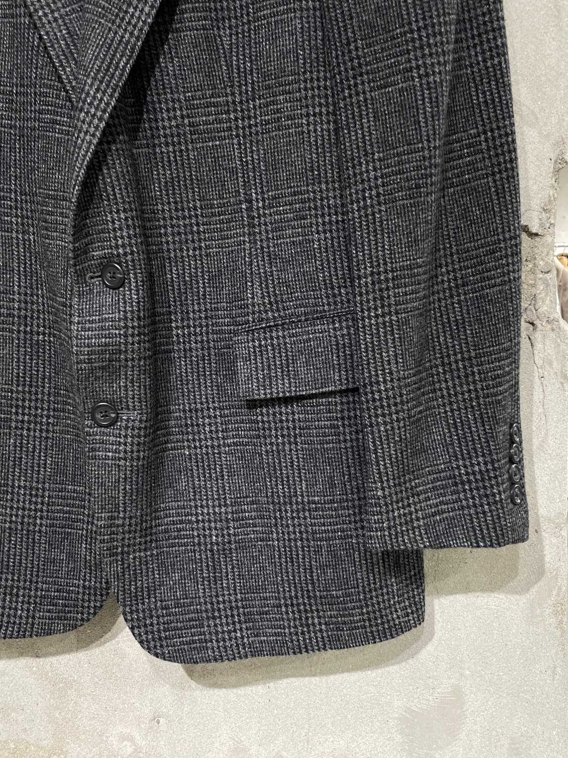 폴로 랄프로렌 차콜 하운드 투스 체크 2B 울 블레이저 상품이미지5