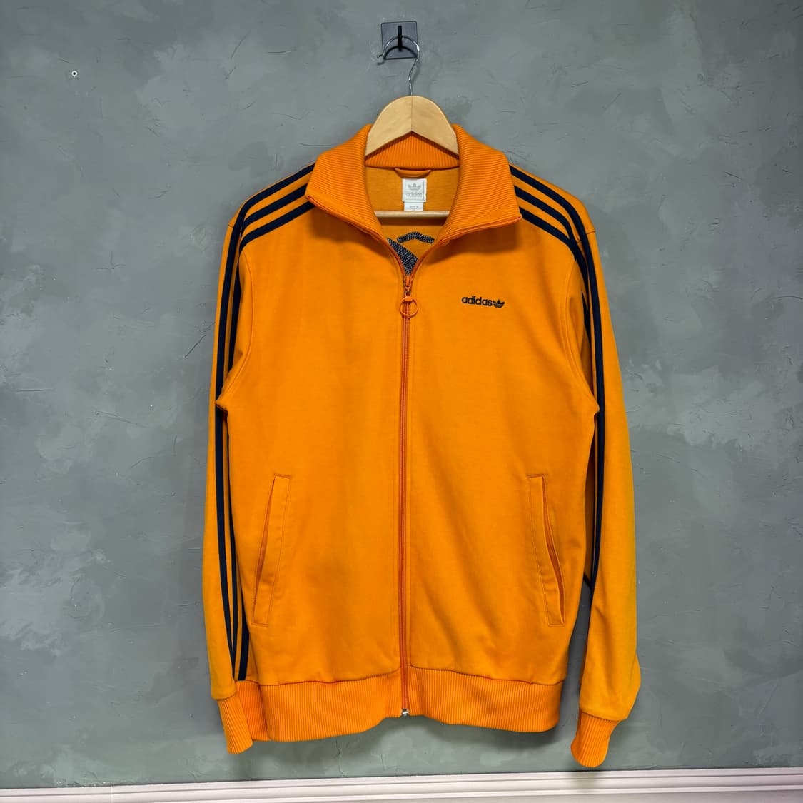 아디다스 베켄바우어 윈터 베어 져지 트랙탑 노랑 네이비 상품이미지2