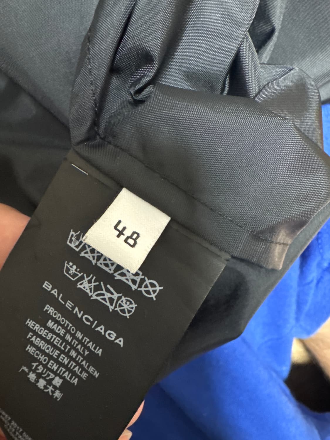 Balenciaga Black Kering Vareuse Windbrea 상품이미지4