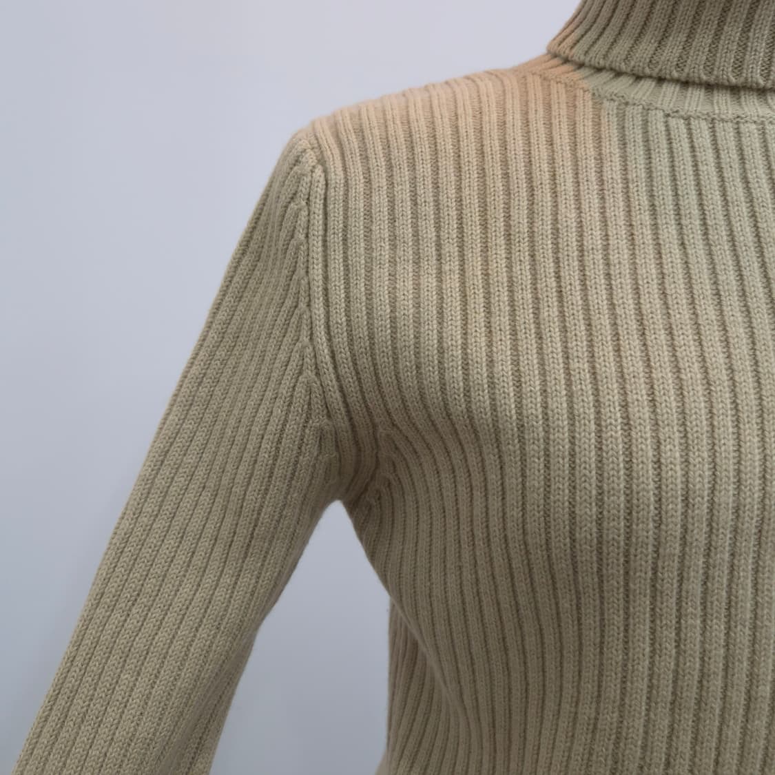 재팬 유니클로 울 100% 골지 터틀넥 니트 상품이미지5