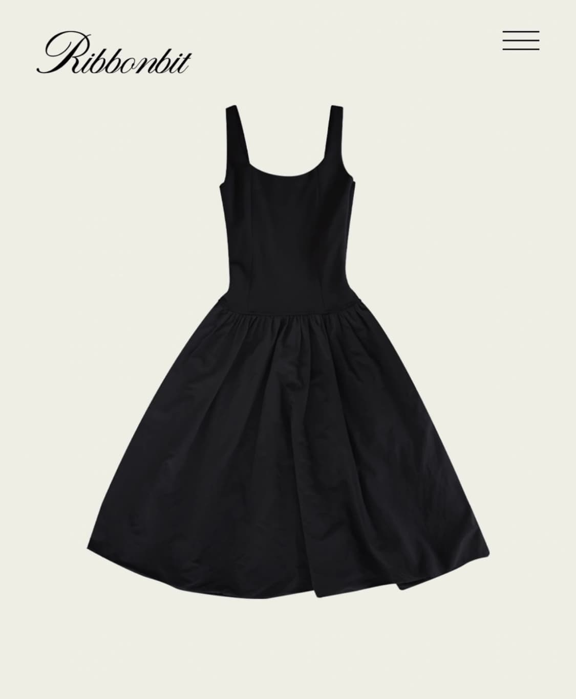 리본빛 ribbonbit tunda jersey dress 상품이미지3