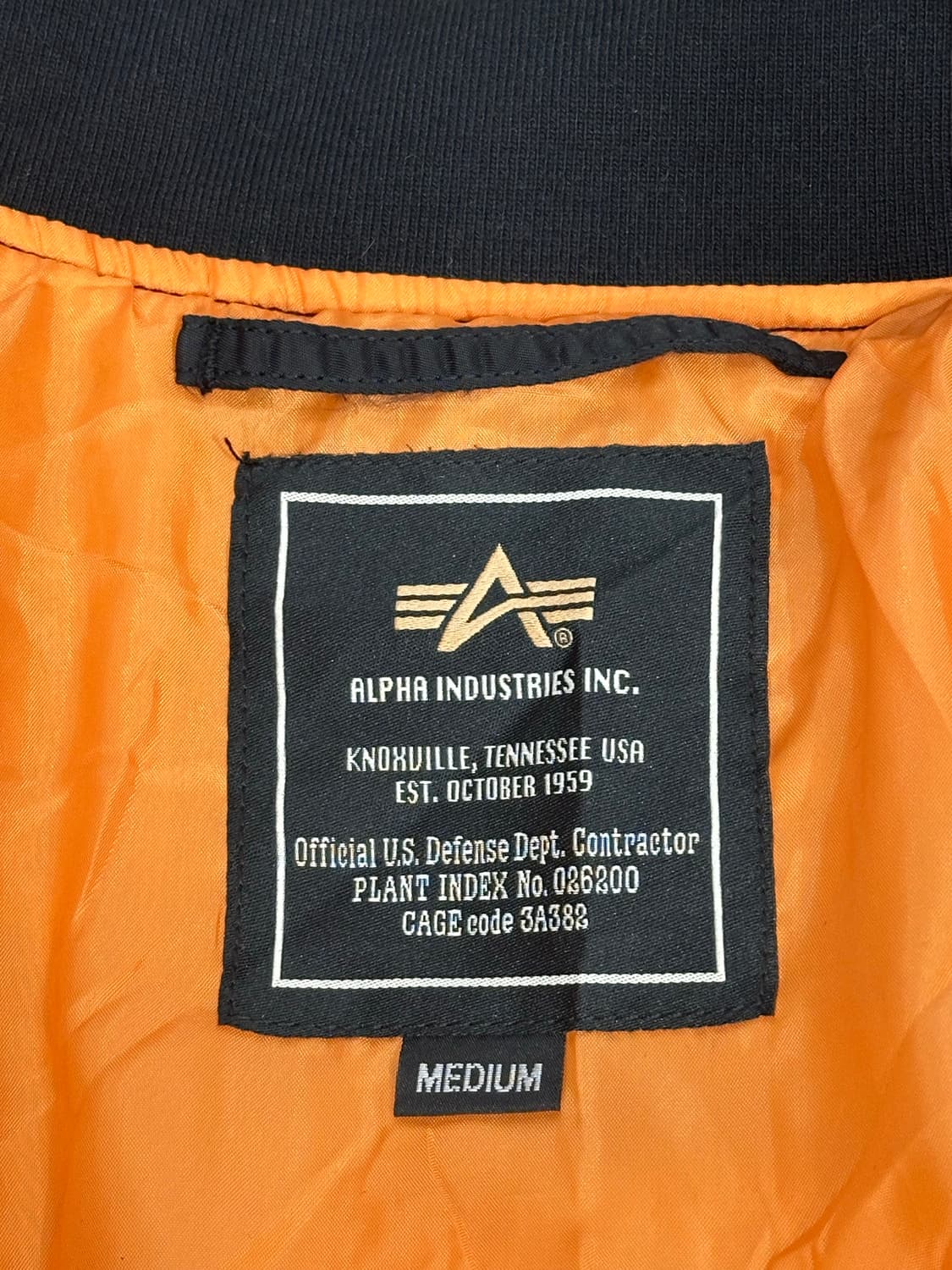 알파 인더스트리 블랙 일본판 항공 잠바 마원 ma-1 자켓 M 상품이미지7