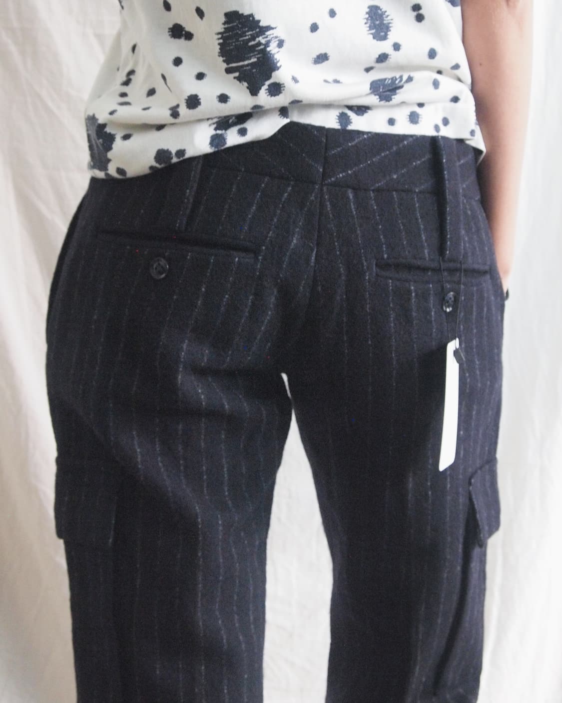 풀카운트 스트라이프 울 카고팬츠 상품이미지5