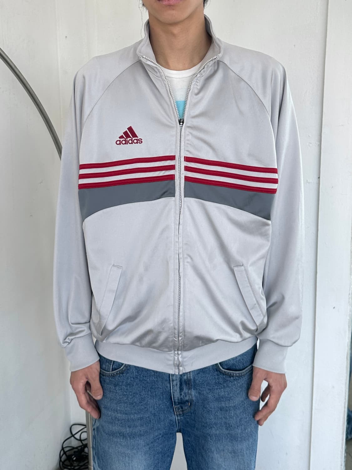 00‘s 아디다스 패널 트랙 집업 상품이미지3