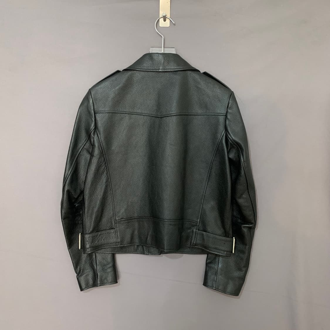 L 비바스튜디오 여성 소가죽 레더 라이더 자켓 상품이미지2