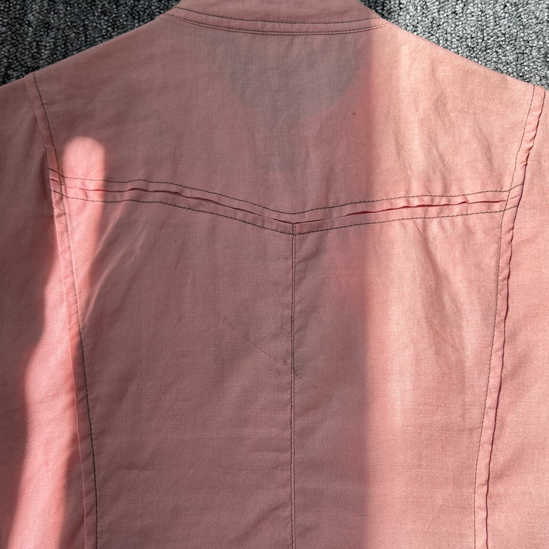 톰보이 핑크 숏셔츠 자켓 상품이미지6