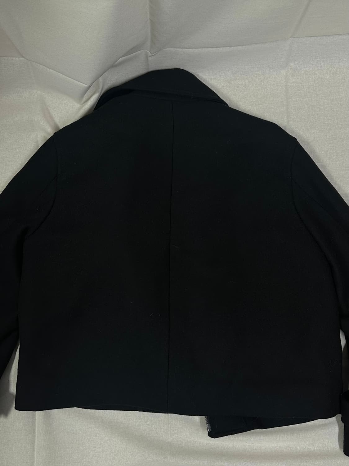 유니클로 x jw앤더슨 블랙 울 블렌드 숏자켓(s) 상품이미지3