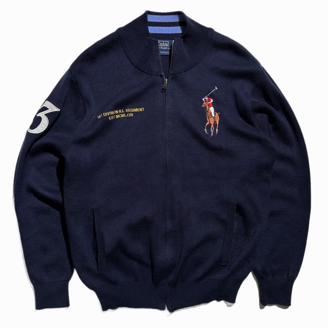 폴로 랄프로렌 빅포니 집업 가디건 상품이미지1