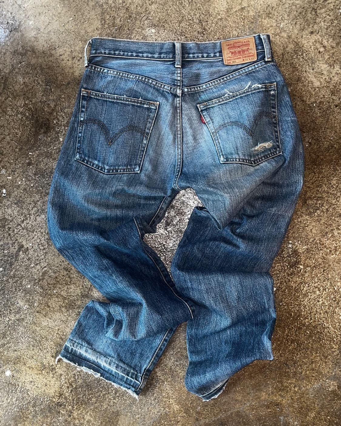 Levi’s 501 Vintage Rework Denim 상품이미지4