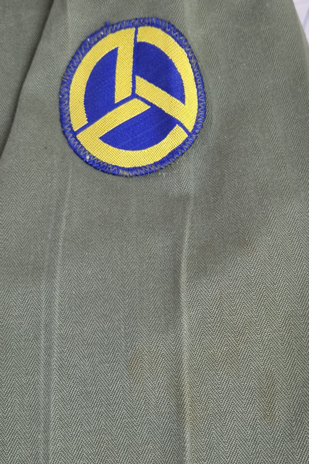 육군 구형 37사단 일병 민무늬 전투복 상의 자켓 (S) 상품이미지7