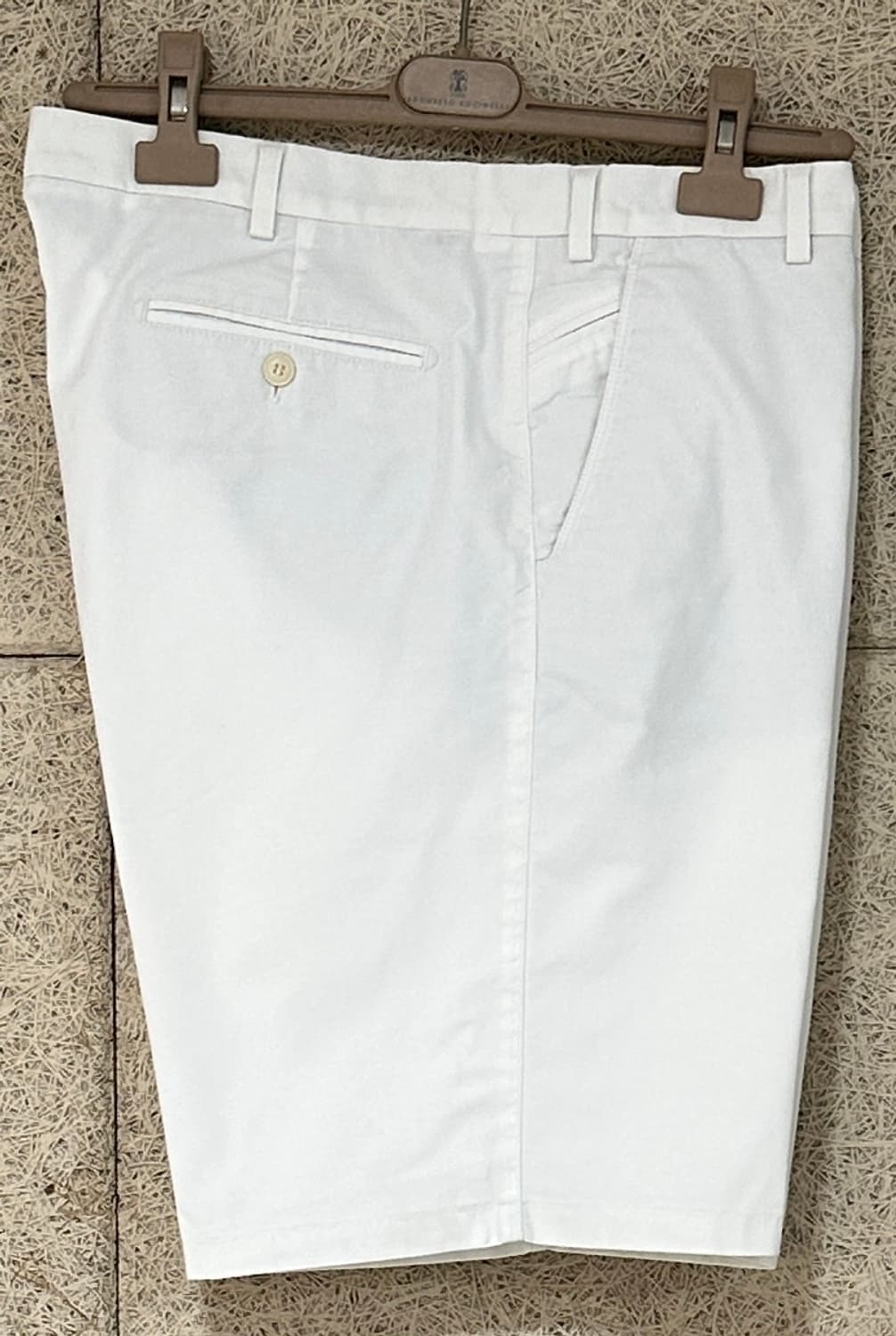 로로피아나 아이보리 버뮤다 팬츠 화이트 반바지 쇼츠 상품이미지2