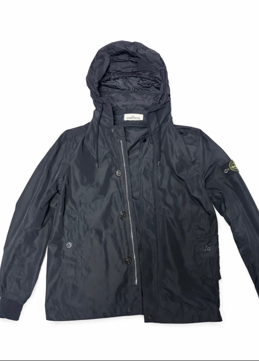 스톤아일랜드 마이크로랩스 나일론 바람막이 M 블랙 상품이미지1